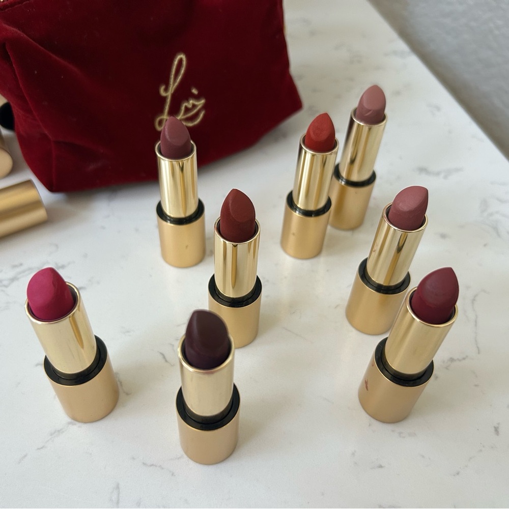Lisa Eldridge Velvet Lipsticks SET LIKE NEW